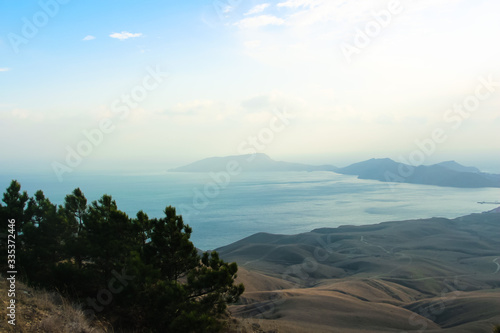 morning in the mountains