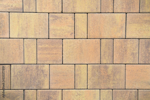 Wallpaper Mural Paving tiles pink rectangular shape. Construction, backgrounds, interior. Torontodigital.ca