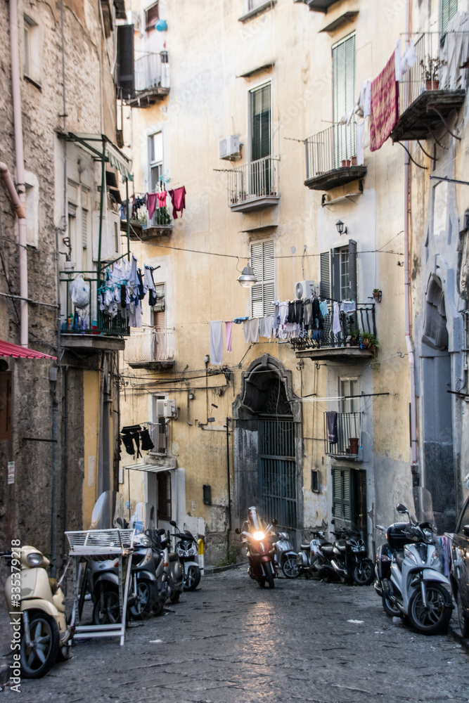 rue de Naples en Italie
