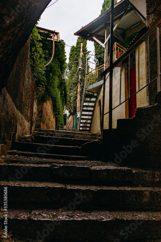 stairway to the house