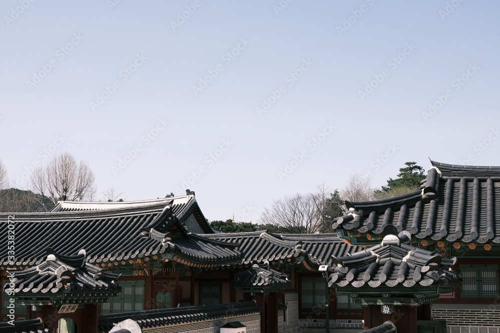 Kyeongbokgung Palace (Main Royal Palace of Joseon Dynasty) and its architectural patterns