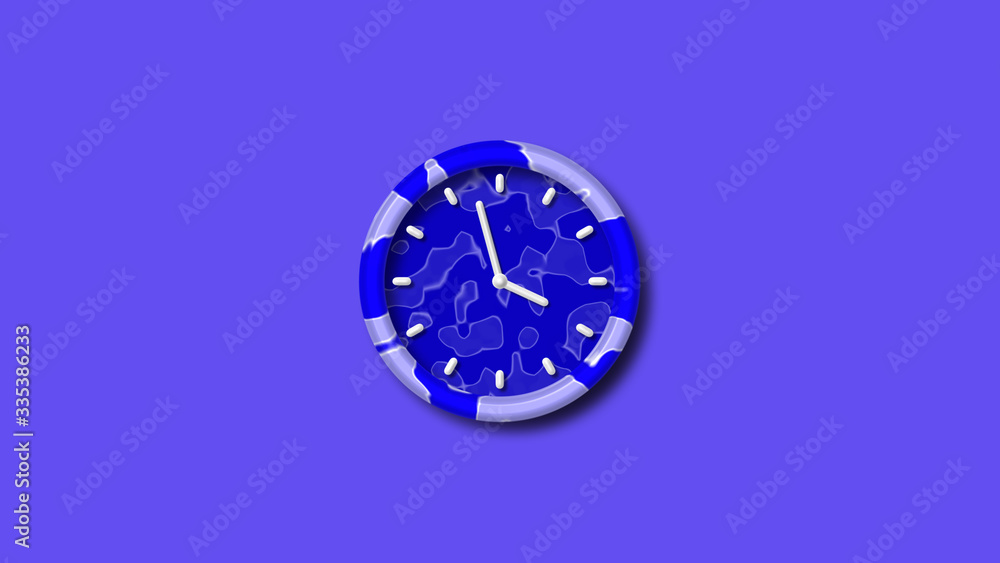 Amazing blue army design 3d clock icon,wall clock icon,clock icon Amazing blue army design 3d clock icon,wall clock icon,clock icon