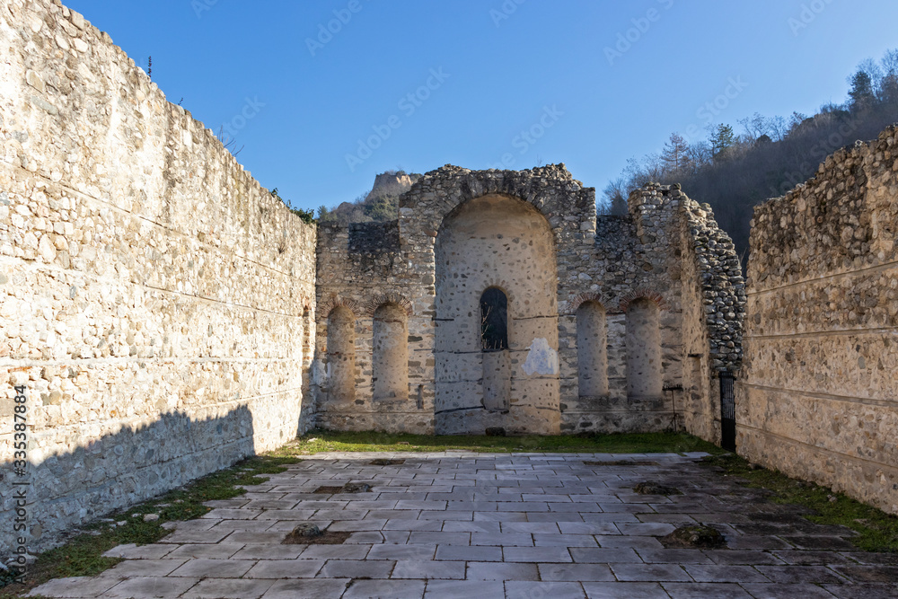 Medieval Saint Barbara church in town of Melnik, Bulgaria
