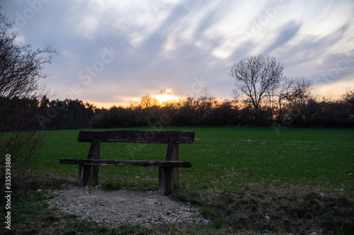 Landschaft im Frühling