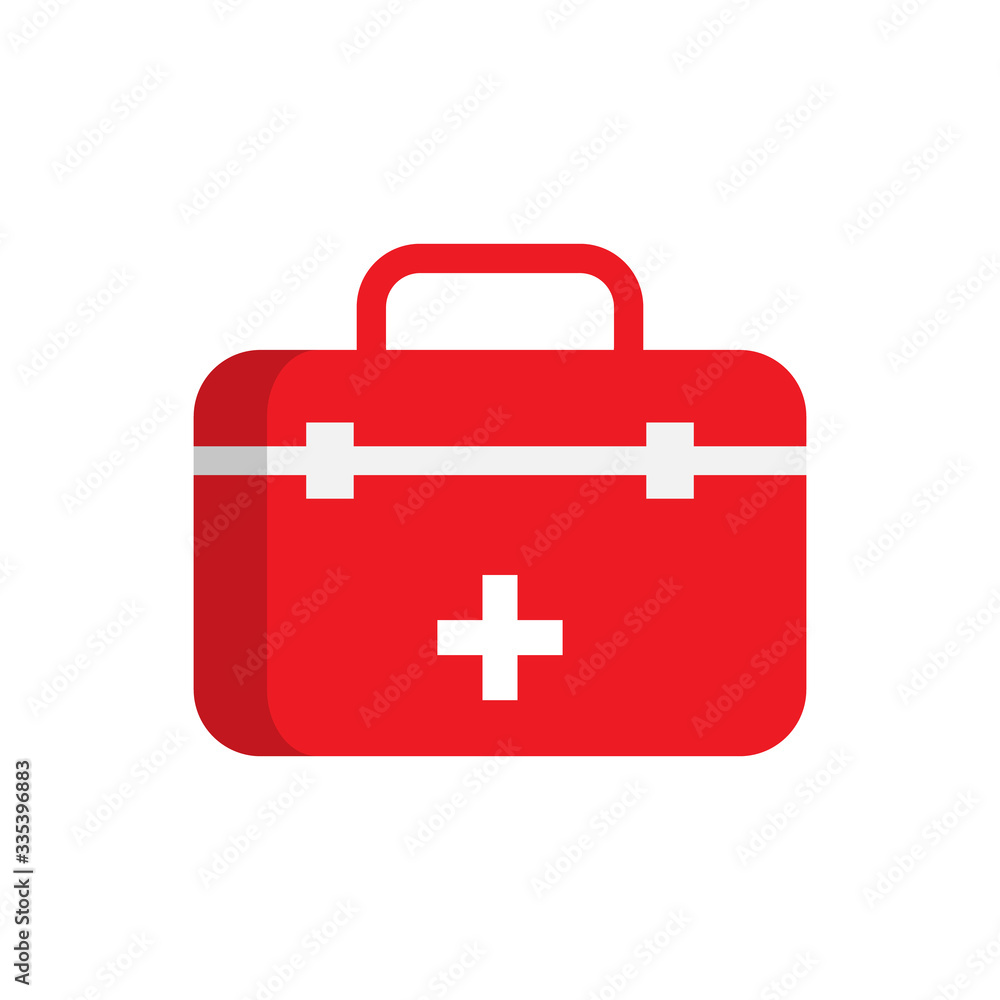 first aid kit. vector Simple modern icon design illustration. first aid kit. vector Simple modern icon design illustration.