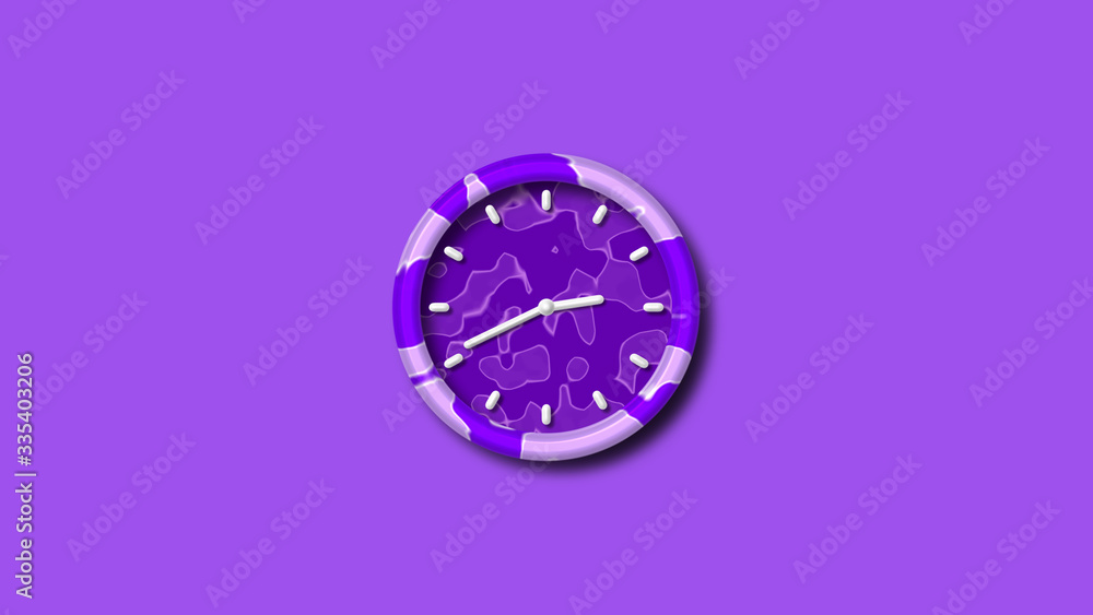 New purple 3d wall clock,counting down 3d wall clock,purple 3d wall clock New purple 3d wall clock,counting down 3d wall clock,purple 3d wall clock
