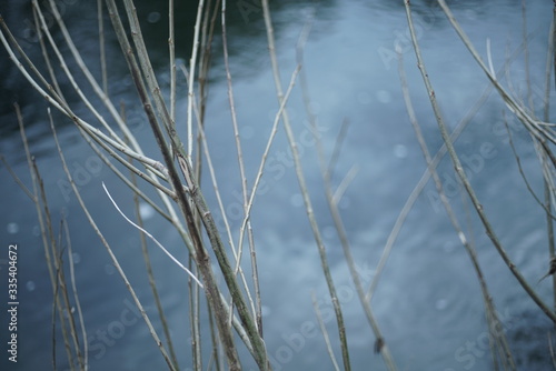 Sunlight in Water creating reflections outside in a landscape © darknightsky