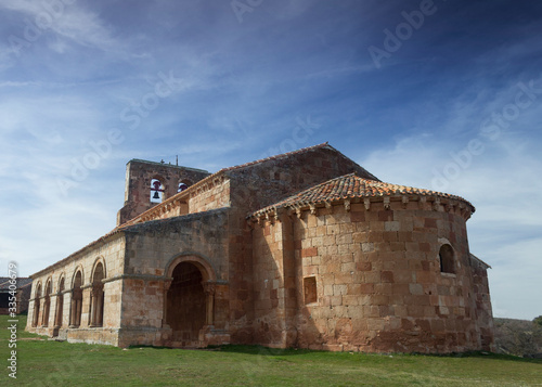 Soria, Spain: Hermitage Santa Maria of Tiermes. February 28th, 2020
