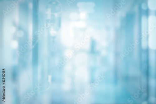 Abstract blurred corridor background 