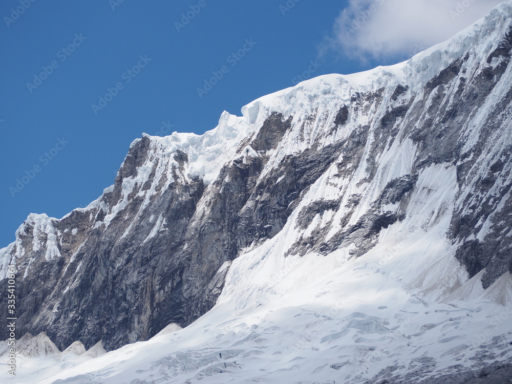 Obraz premium Nevado Huandoy, Peru