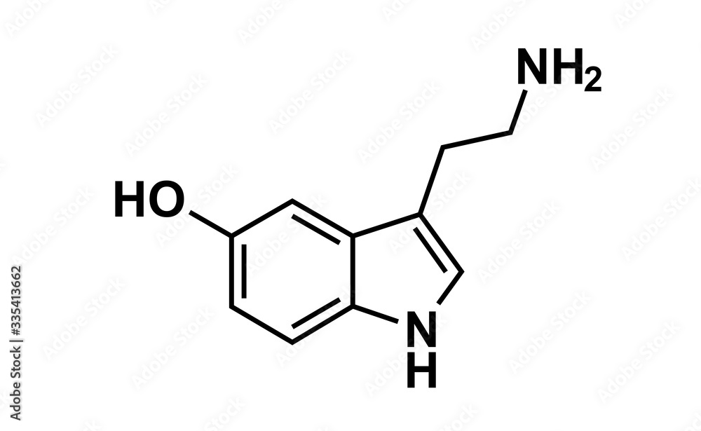 serotonin chemical formula serotonin chemical formula
