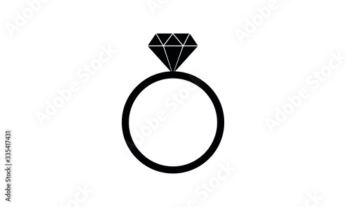 Diamond engagement ring