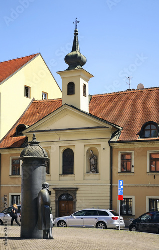   Church of St. Martin in Zagreb. Croatia photo