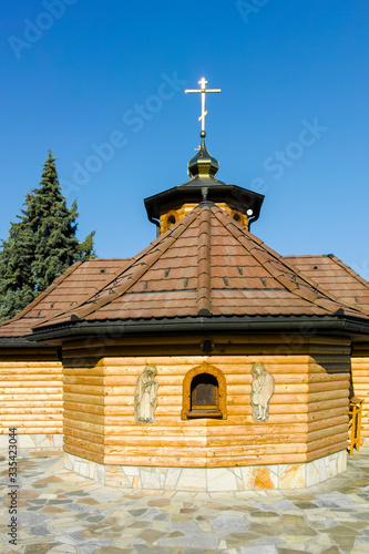 Medieval Lesje monastery of the Blessed Virgin Mary, Serbia photo