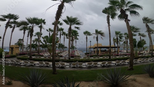 Cloudy Day in Los Cabos Mexico