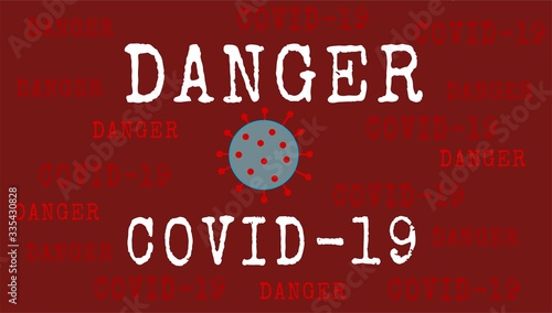 Covid-19 danger with coronavirus