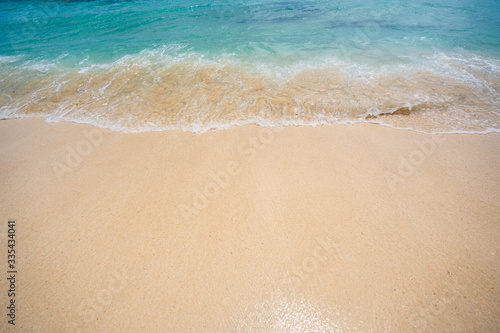 waves on the beach