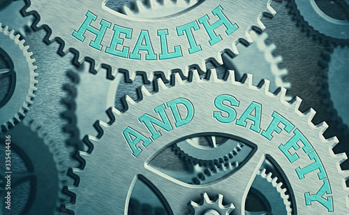 Conceptual hand writing showing Health And Safety. Concept meaning procedures intended to prevent accident in workplace