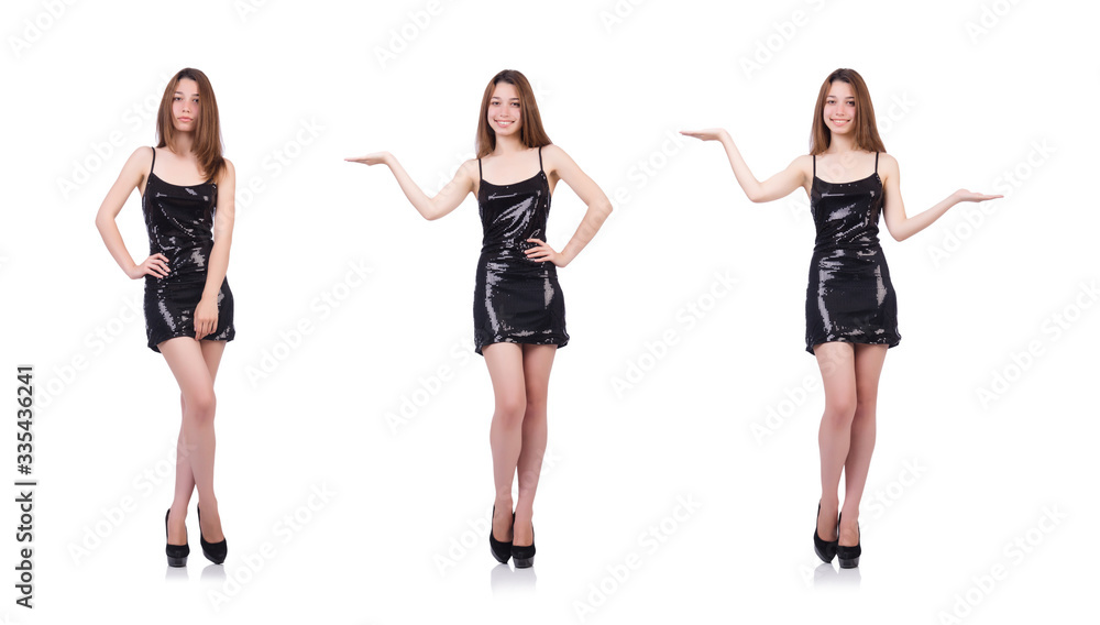 Fototapeta premium Woman in fashion clothing concept