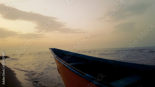 boat on the beach
