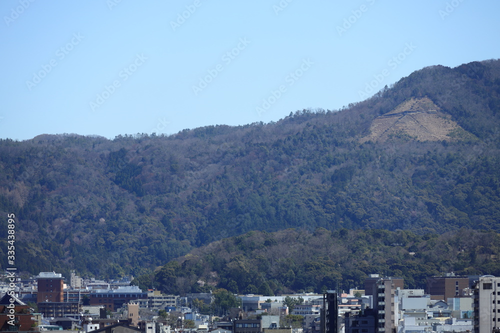 京都　大文字の山