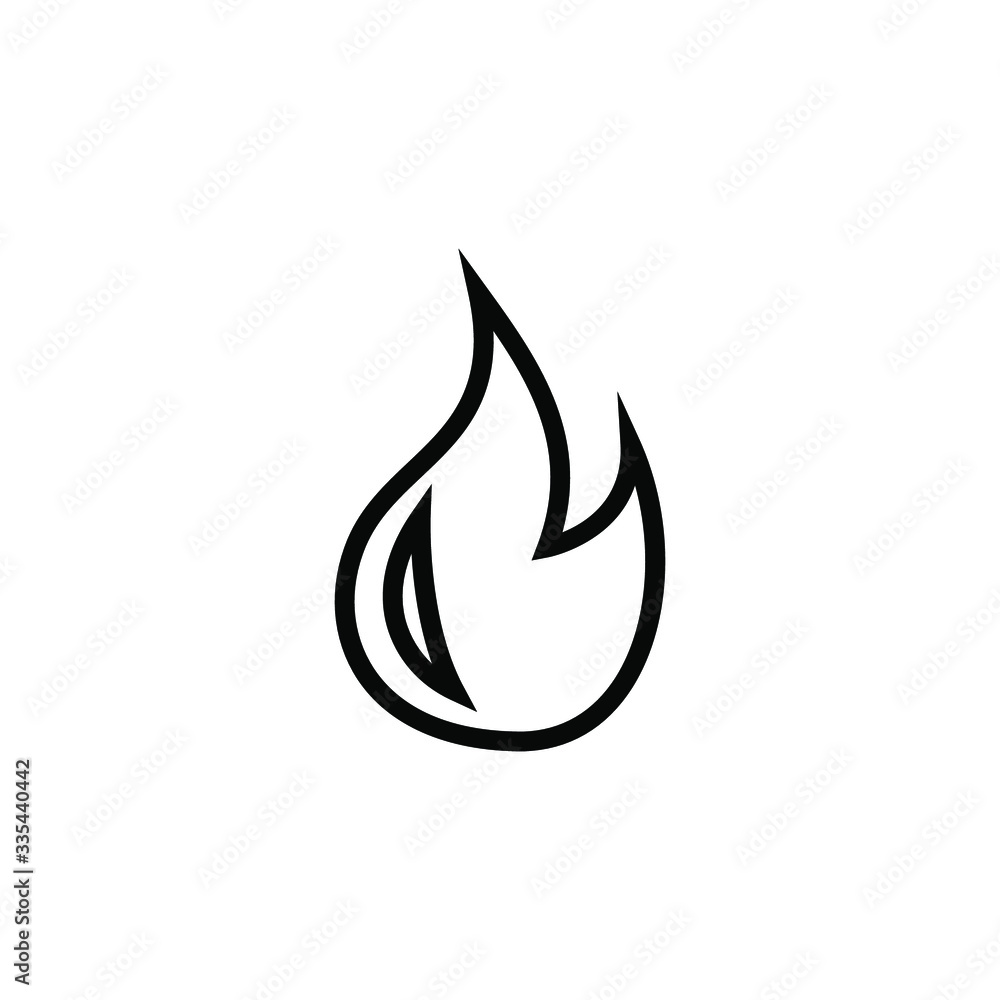 Fire Icon Design, Template Logo Emblem Isolated Illustration , Outline Solid Background White Hot Danger
Fire Icon Design, Template Logo Emblem Isolated Illustration , Outline Solid Background White Hot Danger