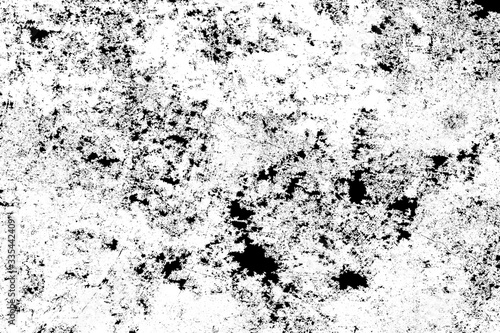 texture black grunge pattern on paper white or wall old rough has dirty black and rusty or dust is grunge style texture and vintage. Urban distressed overlay. abstract grungy background. clipping path