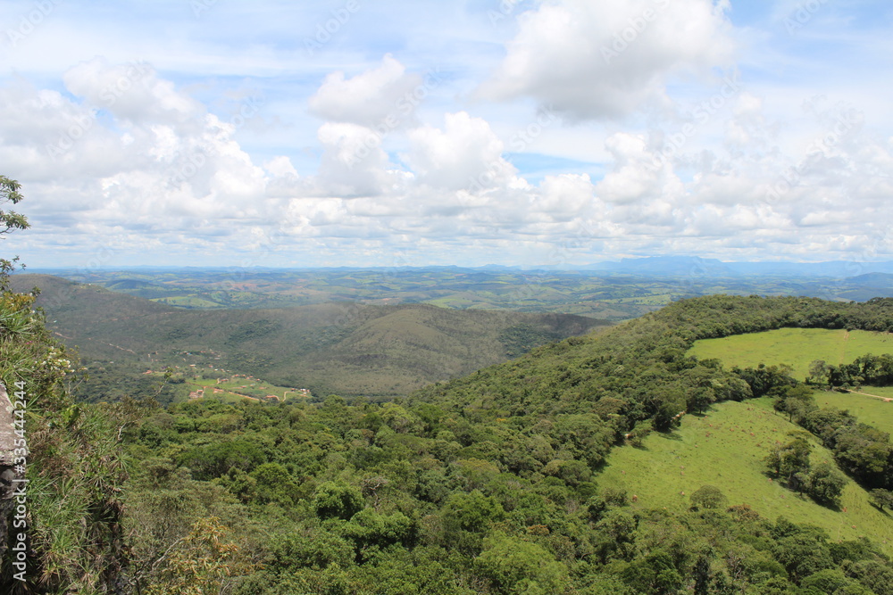 Fototapeta premium sky with moutains