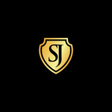 letter S and J logo