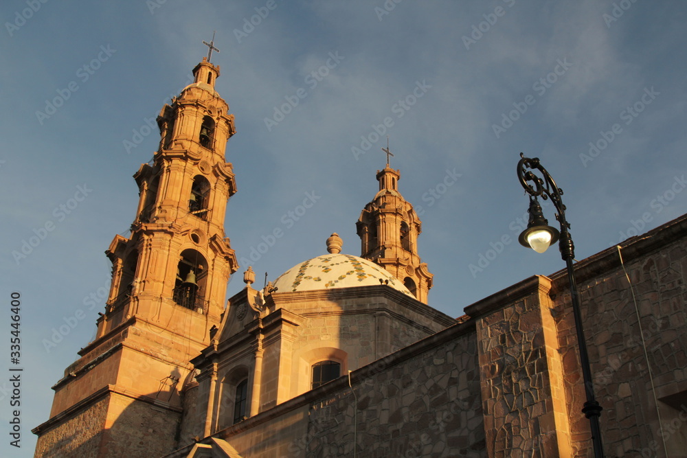 Fototapeta premium Cathedral of Aguascalientes Catholic Church