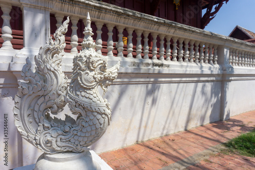 Photography The lion and the serpent guarding the tample gate