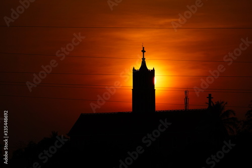 Wallpaper Mural sunset in Kon Tum Torontodigital.ca