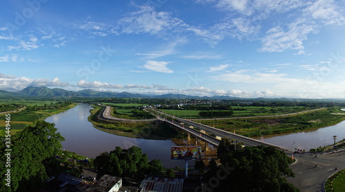 Dak bla river, Kon Tum, Viet Nam