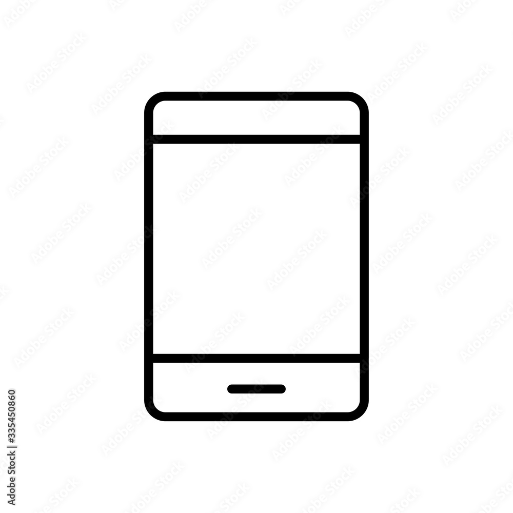 Smartphone icon vector Smartphone icon vector