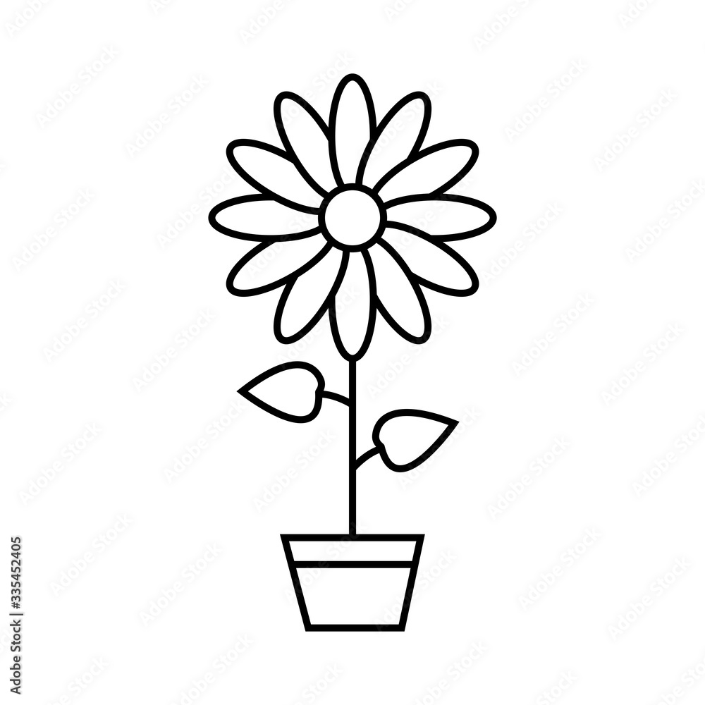 Flower icon vector Flower icon vector