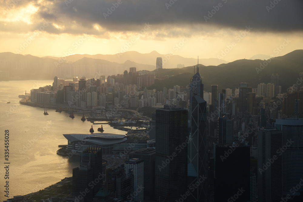 sunrise from the peak sunrise from the peak
