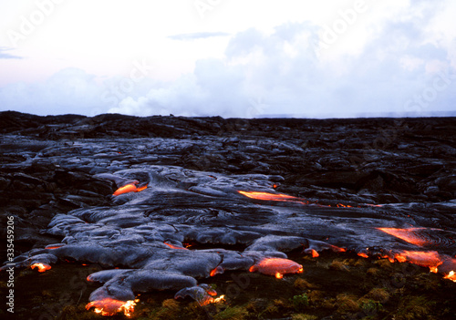 キラウェア火山　ハワイ島