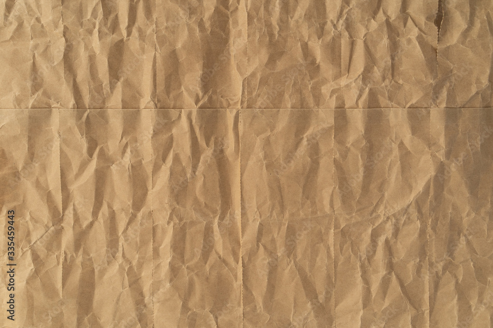 crumpled brown paper texture for background crumpled brown paper texture for background