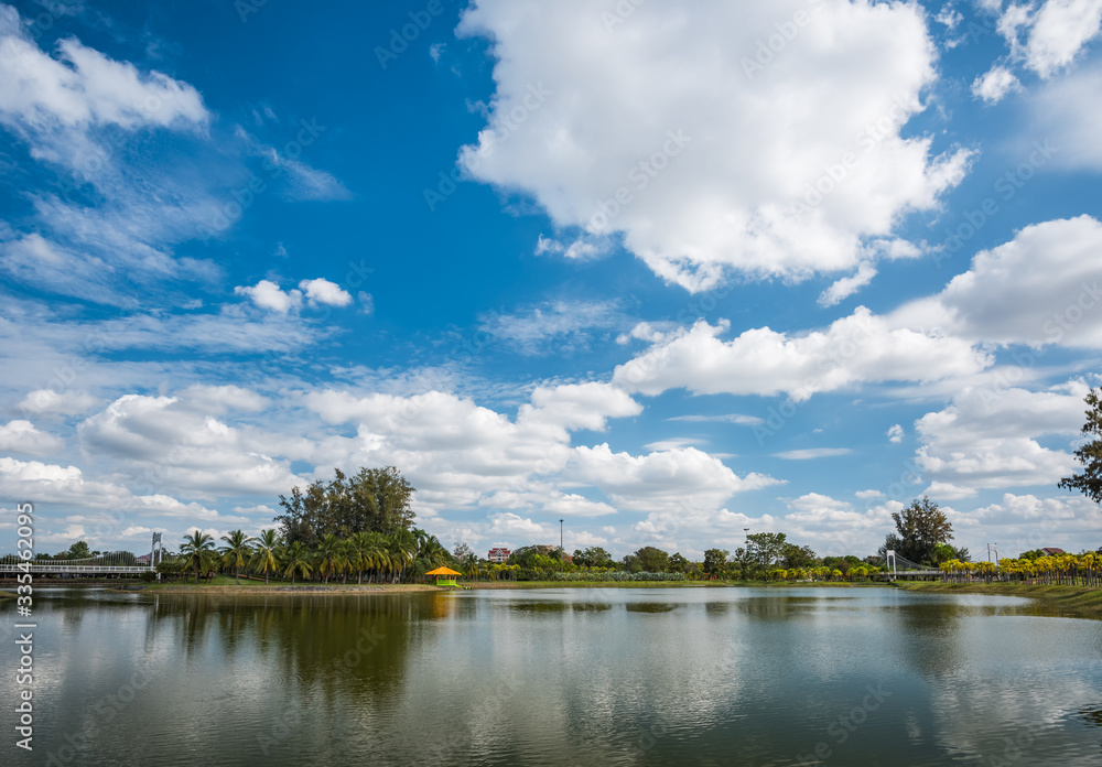 Lake in Public Park