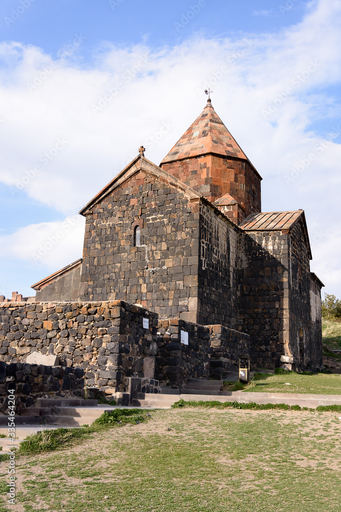 Sourp Arakelots. Sevanavank monastery on northwest coast of Lake Sevan, Gegharkunik province, Armenia