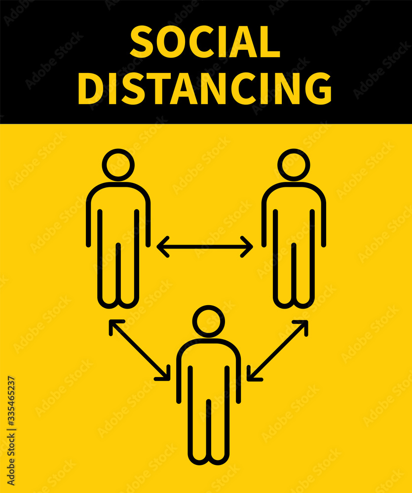 Social distancing. Keep the 1-2 meter distance. Coronovirus epidemic protective. Vector illustration
Social distancing. Keep the 1-2 meter distance. Coronovirus epidemic protective. Vector illustration