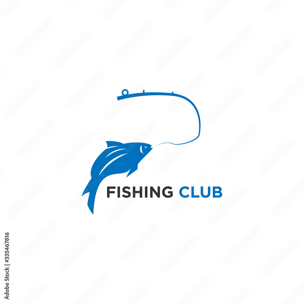 fishing vector sport illustration fish logo design fishing vector sport illustration fish logo design