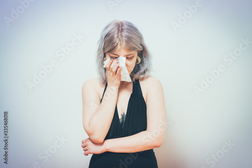woman crying © aeroking