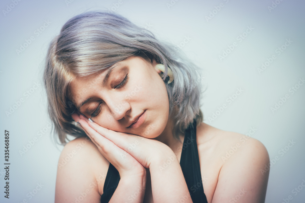Fototapeta premium Sleep. Female