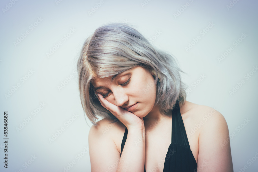 Obraz premium Sleep. Female