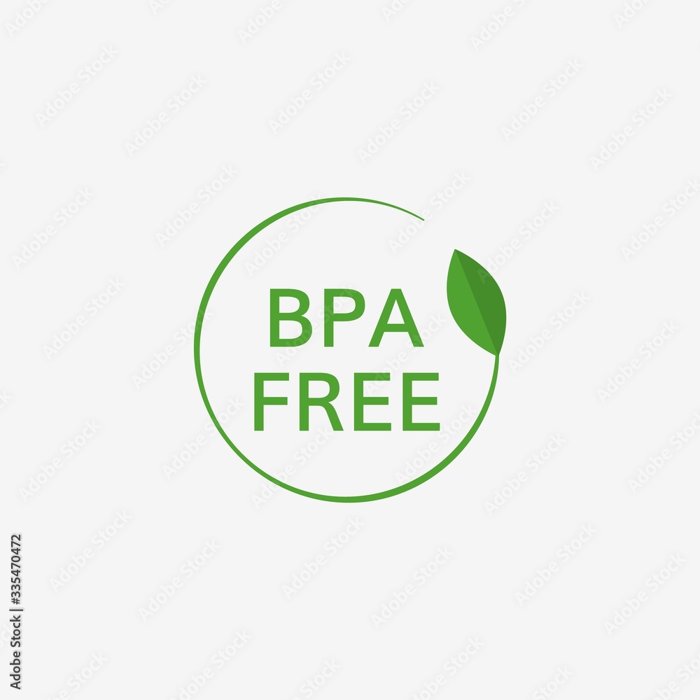 Bpa free icon. Bpa free icon.
