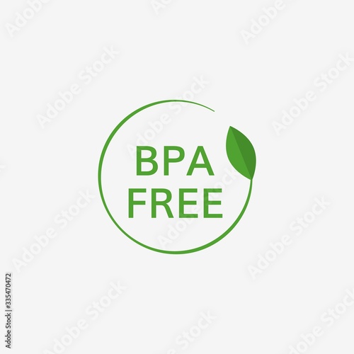 Bpa free icon.