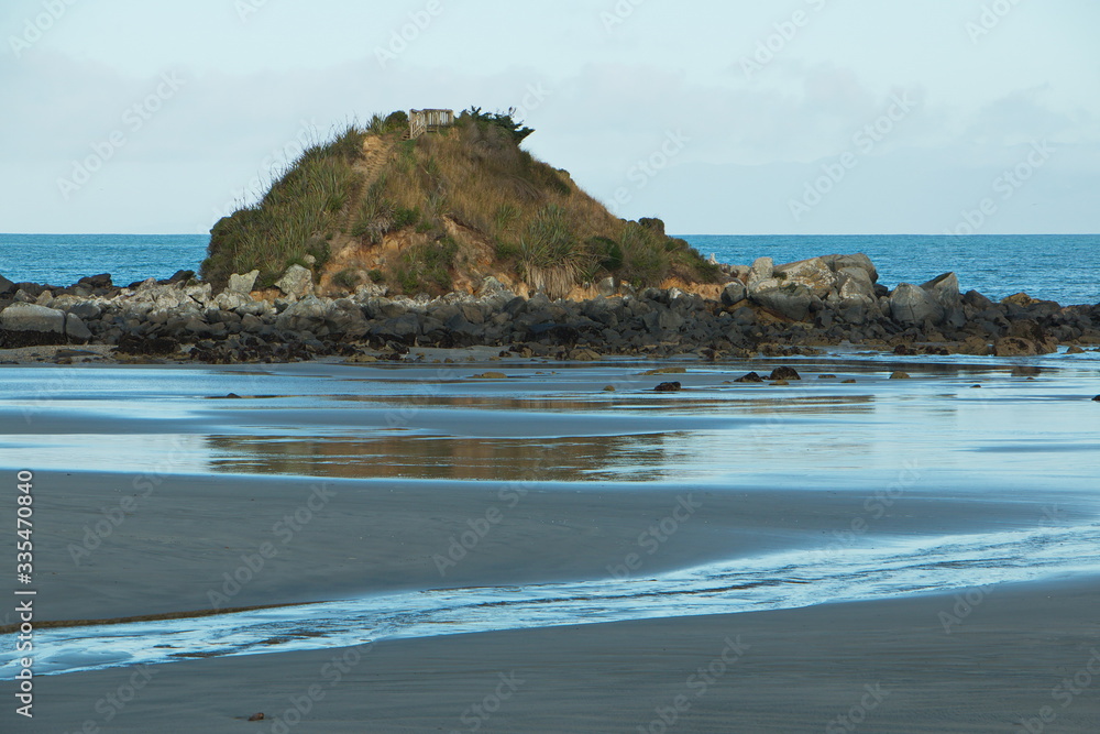 Monkey Island near Orepuki,Southland on South Island of New Zealand

