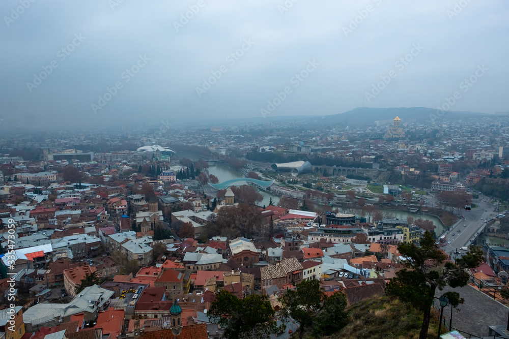 Gondola Tbilisi city in Georgia