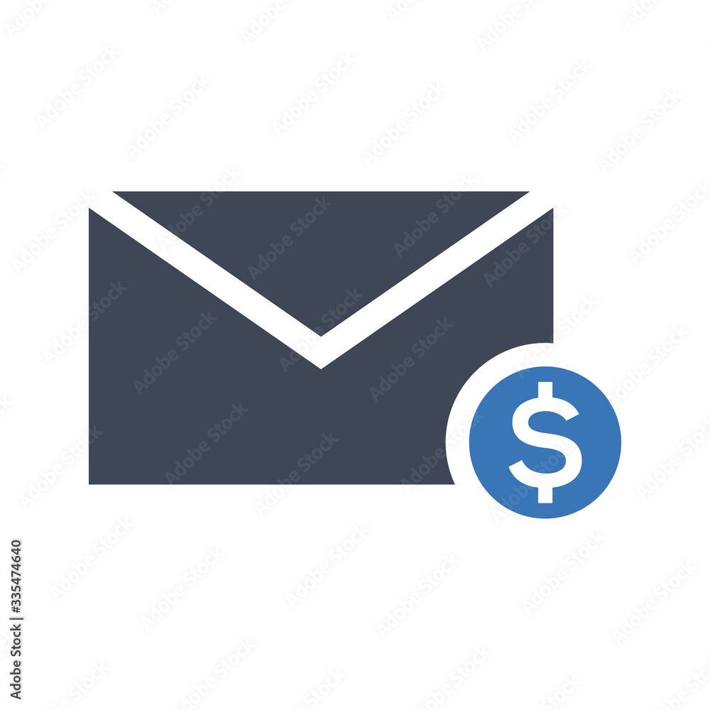 Payment mail icon Payment mail icon